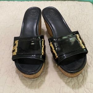 Authentic Tory Burch Wedge, Size 9